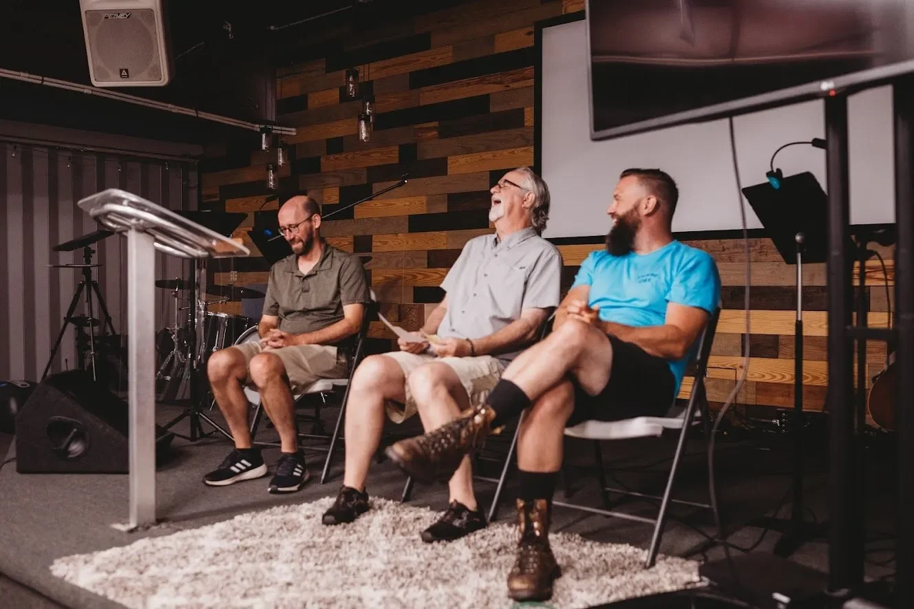 Teaching at a Poiema retreat